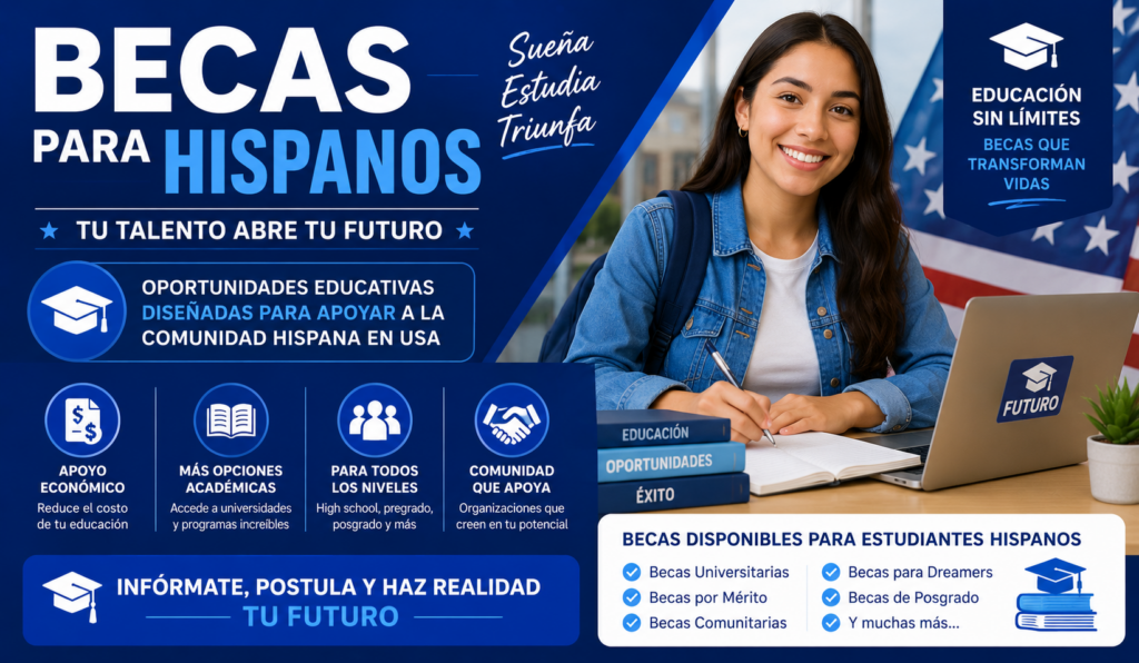 Becas para hispanos
