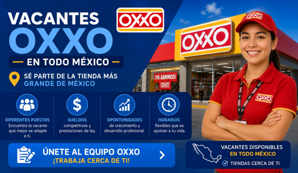 Vacantes oxxo mexico
