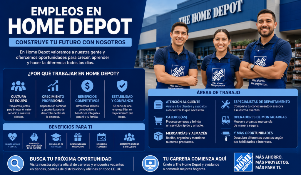 empleos en Home Depot