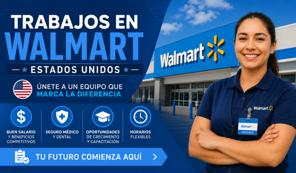 trabajos en Walmart